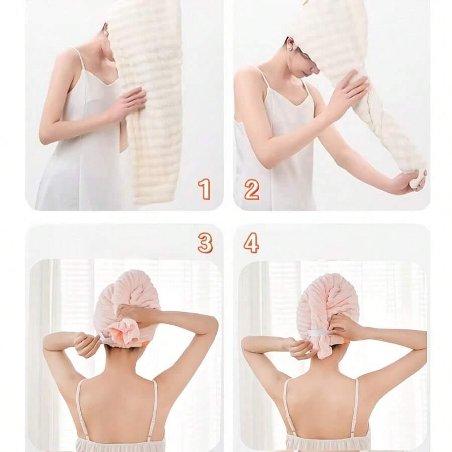 szary turban na głowę