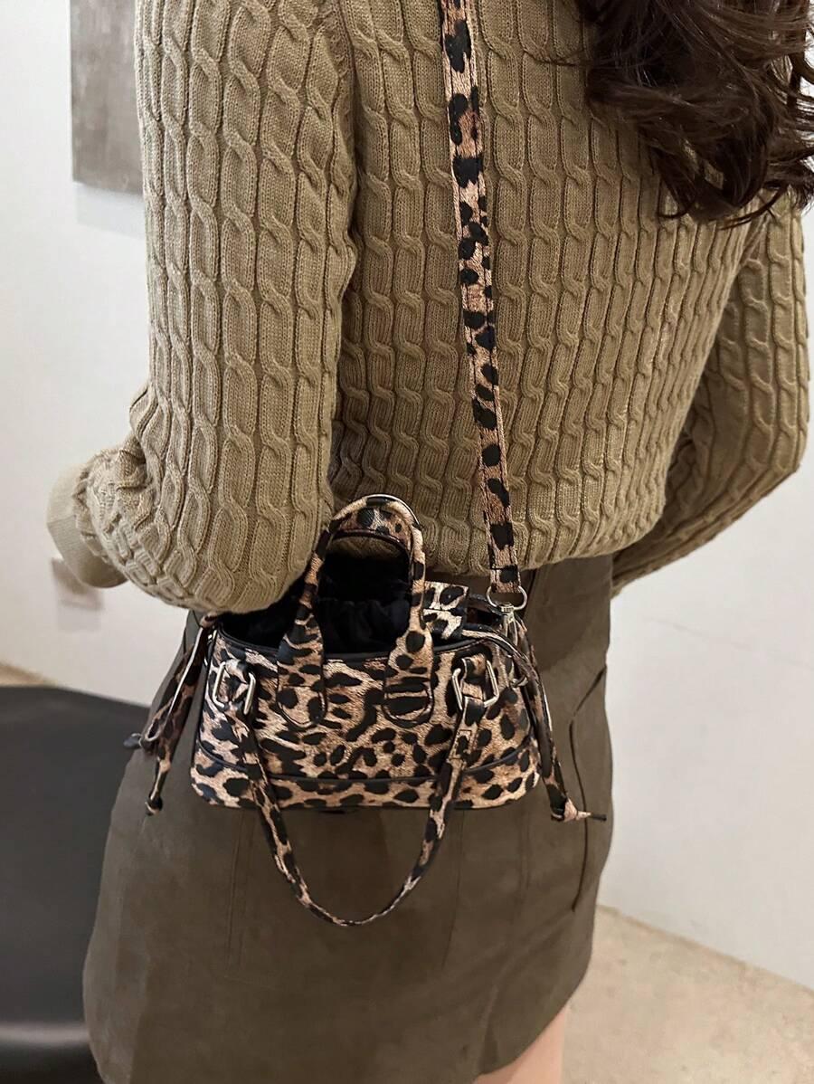 klasyczna torebka animal print 
