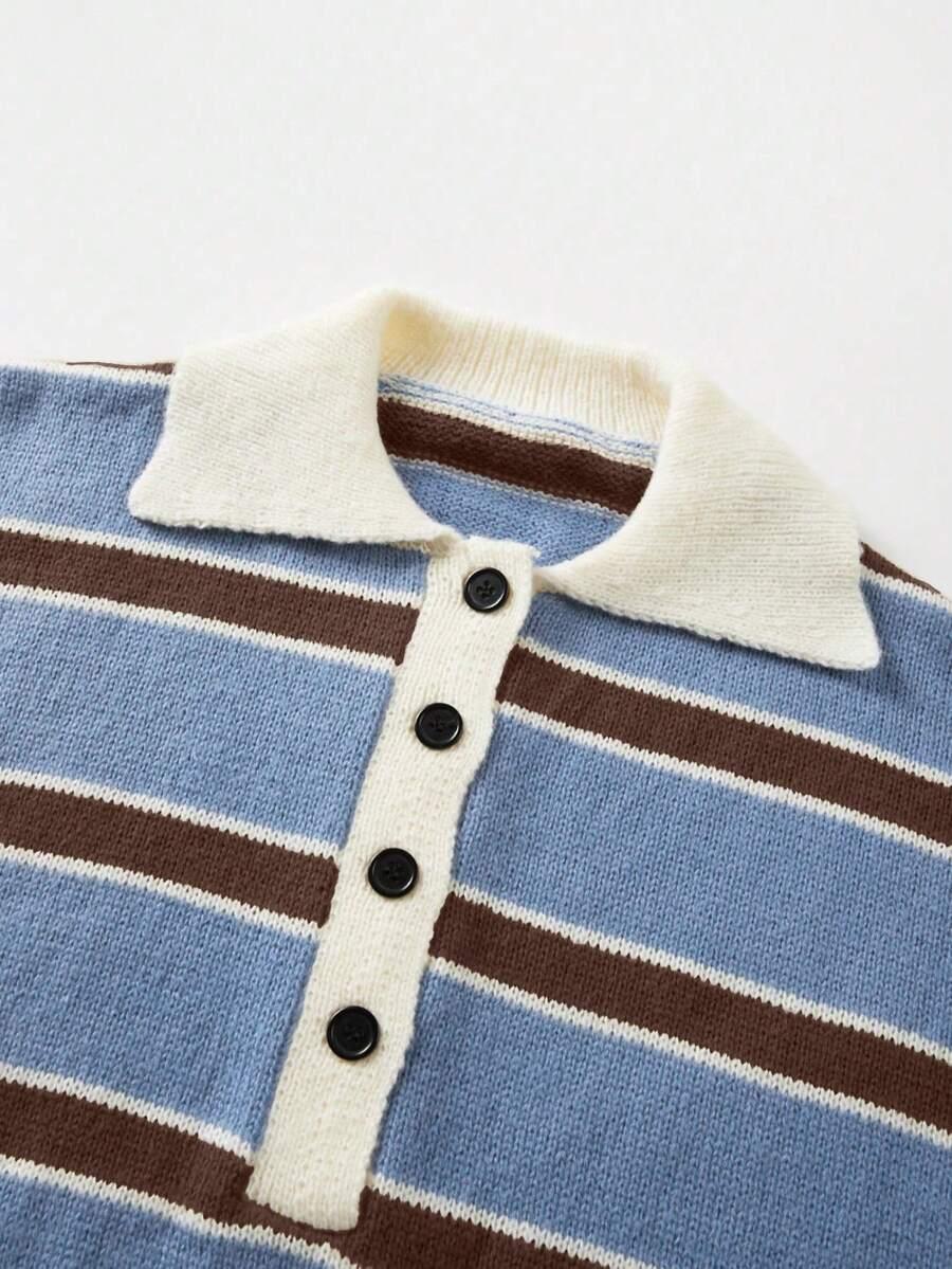 SWETER WZÓR PASKI 