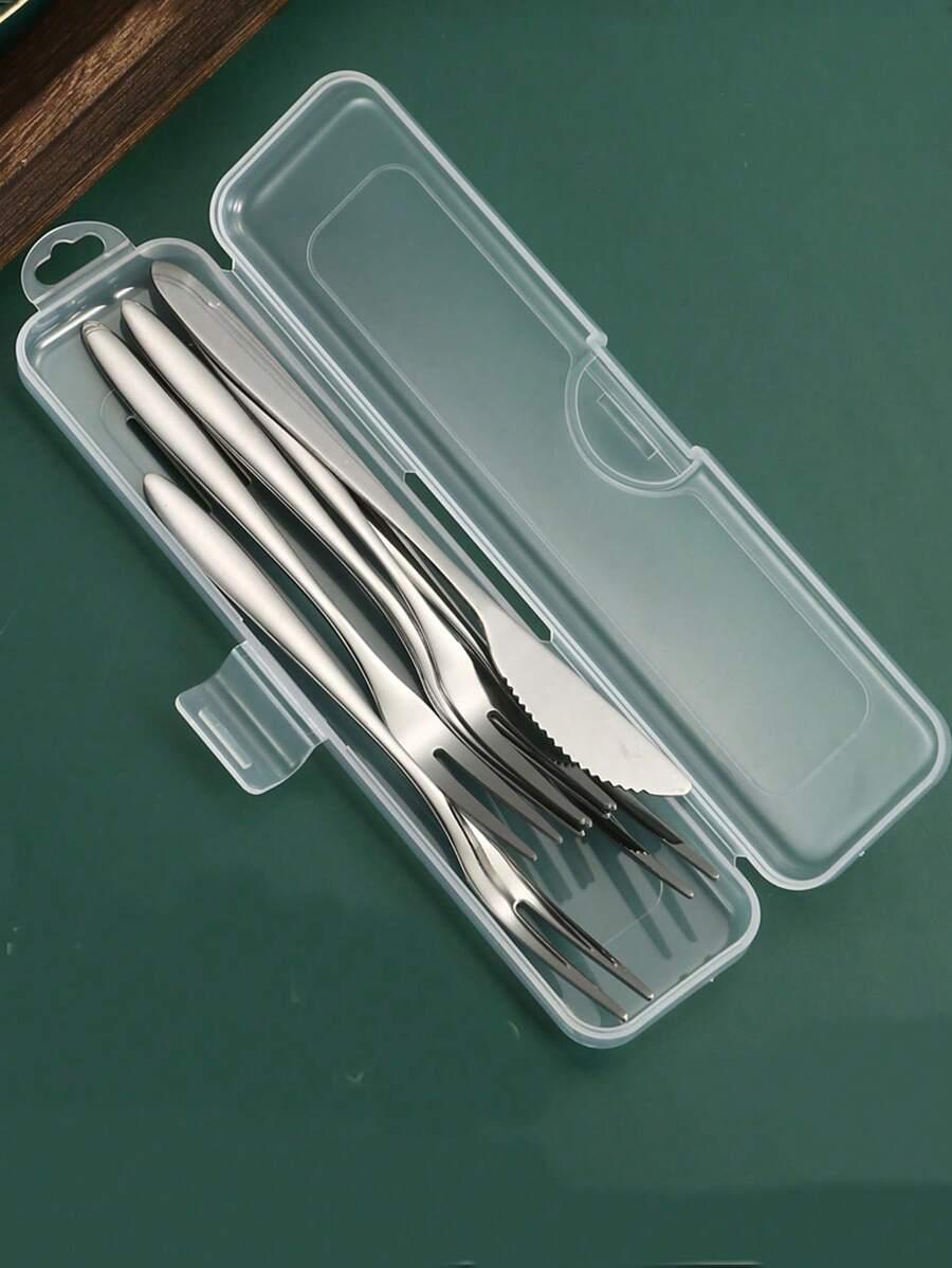 bezbarwne pudełko 2-pack