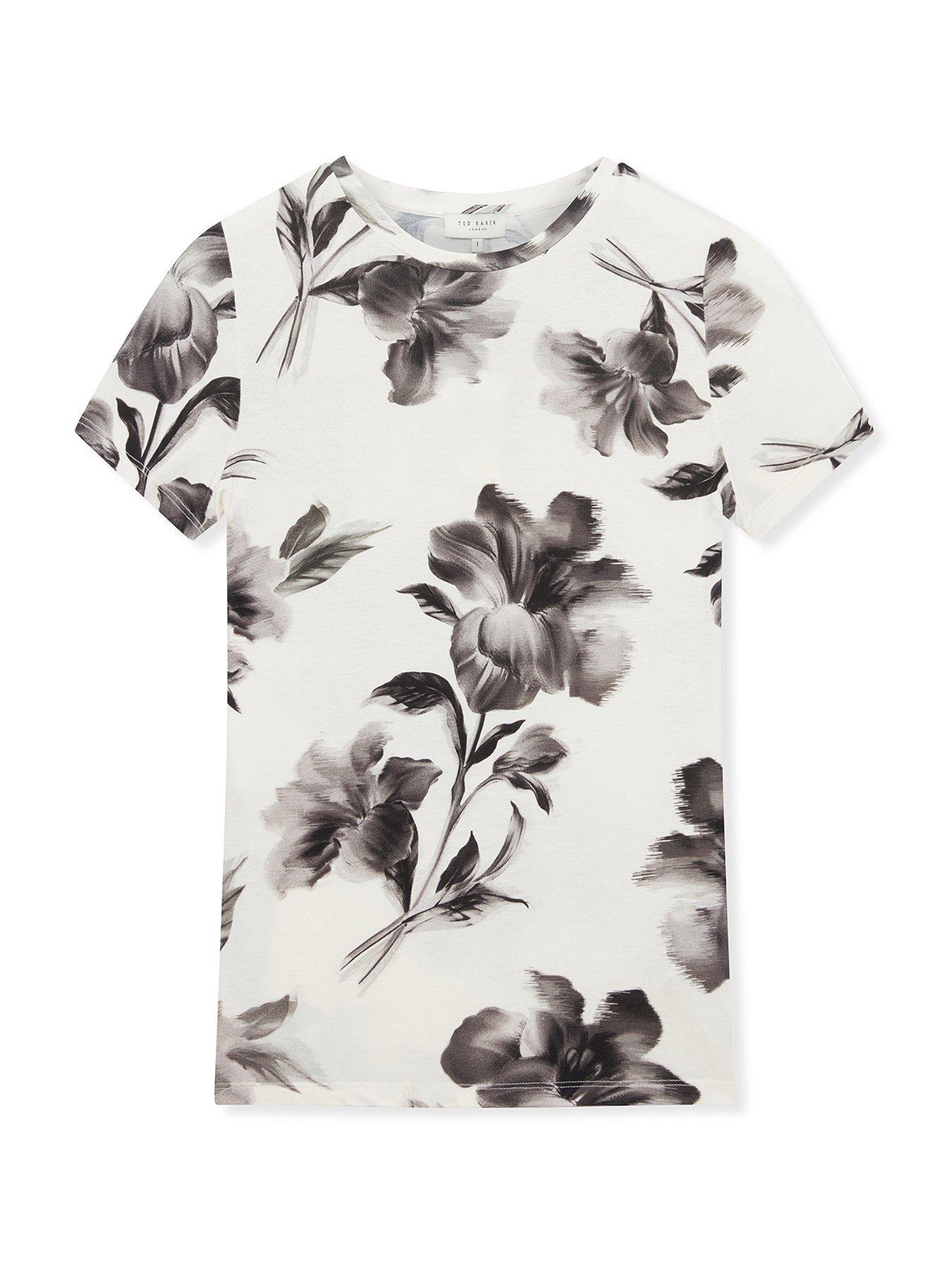 TED BAKER KOSZULKA W KWIATY 