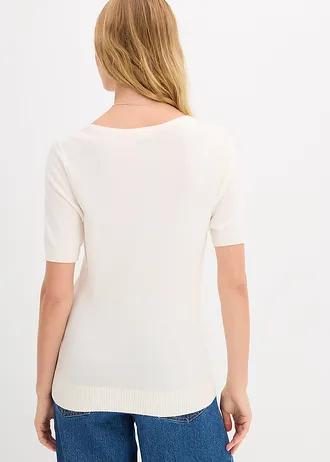 SWETER DAMSKI Z KRÓTKIM RĘKAWEM