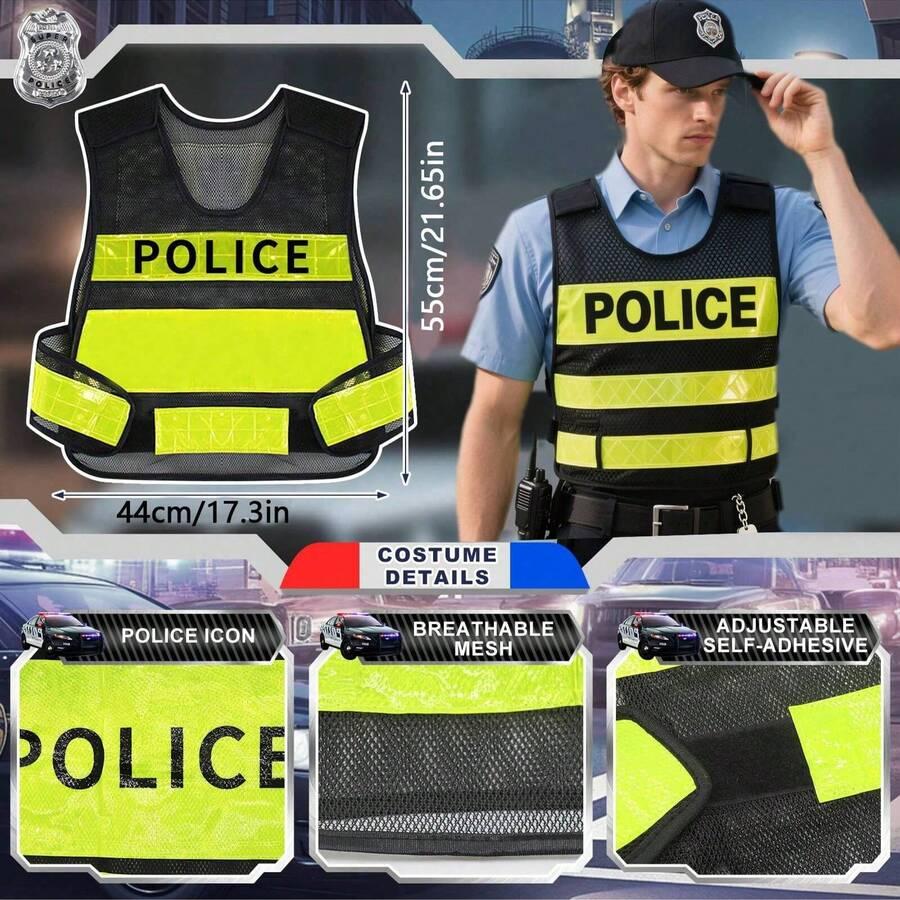 ZESTAW AKCESORIÓW KOSTIUMOWYCH policjant