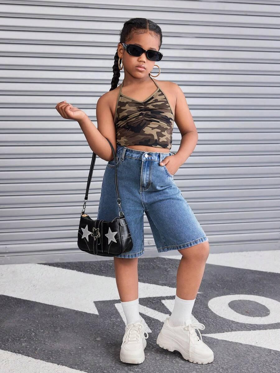 NIEBIESKIE SPODENKI JEANS