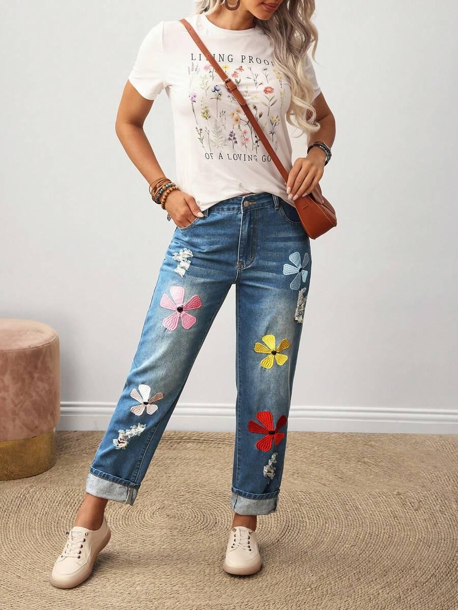 NIEBIESKIE SPODNIE JEANS