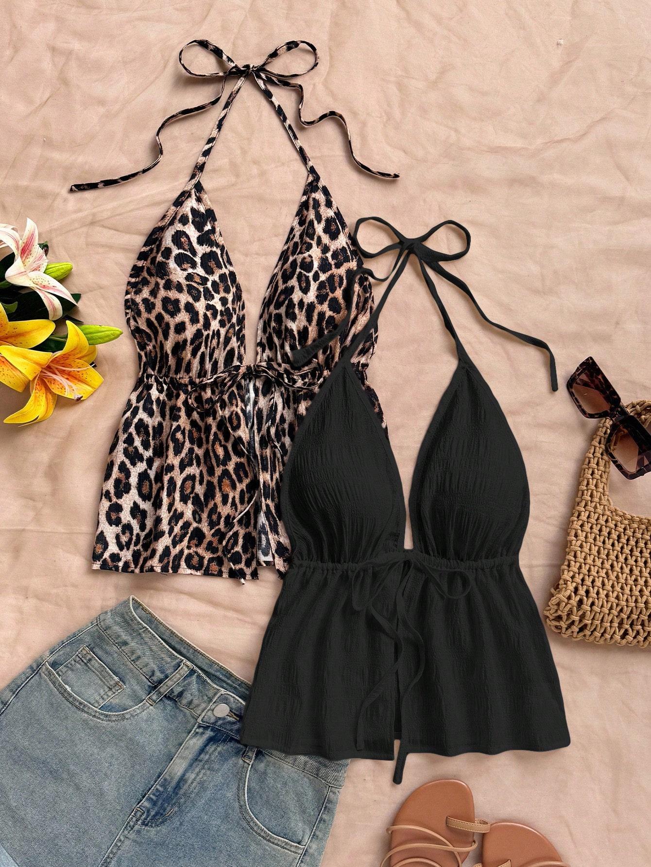 TOP ANIMAL PRINT