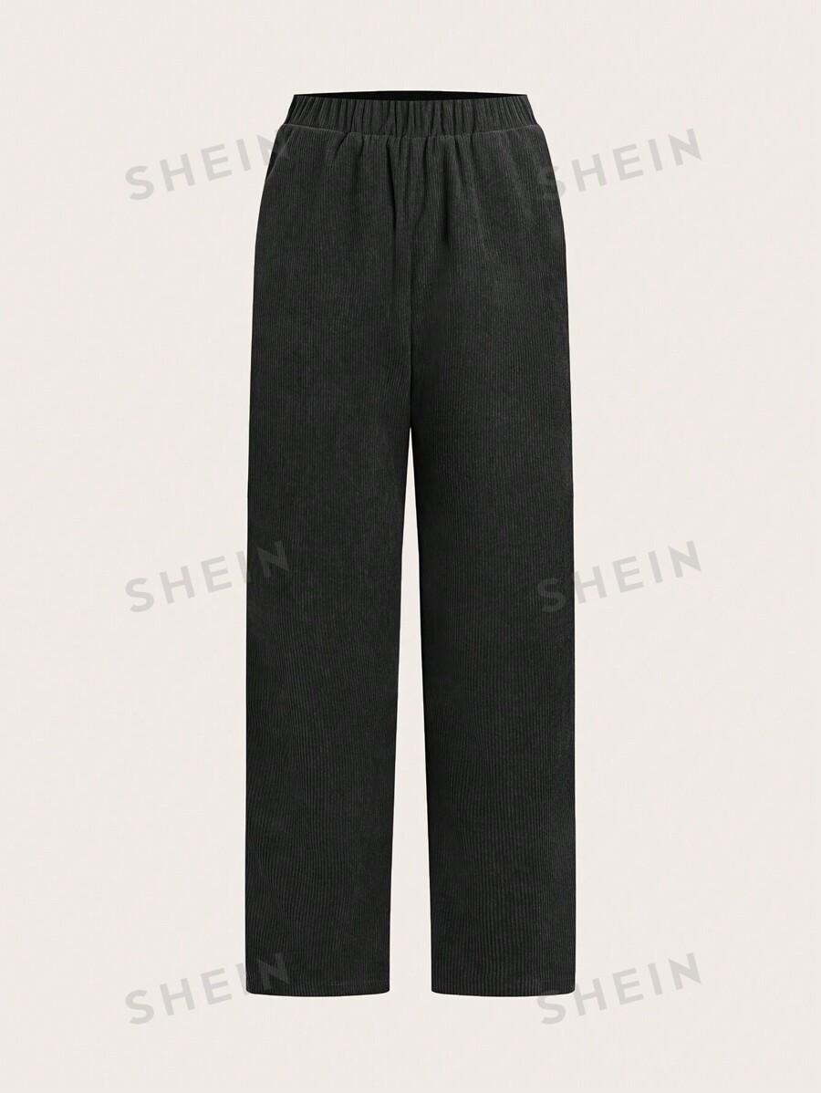 CZARNE SPODNIE REGULAR FIT 