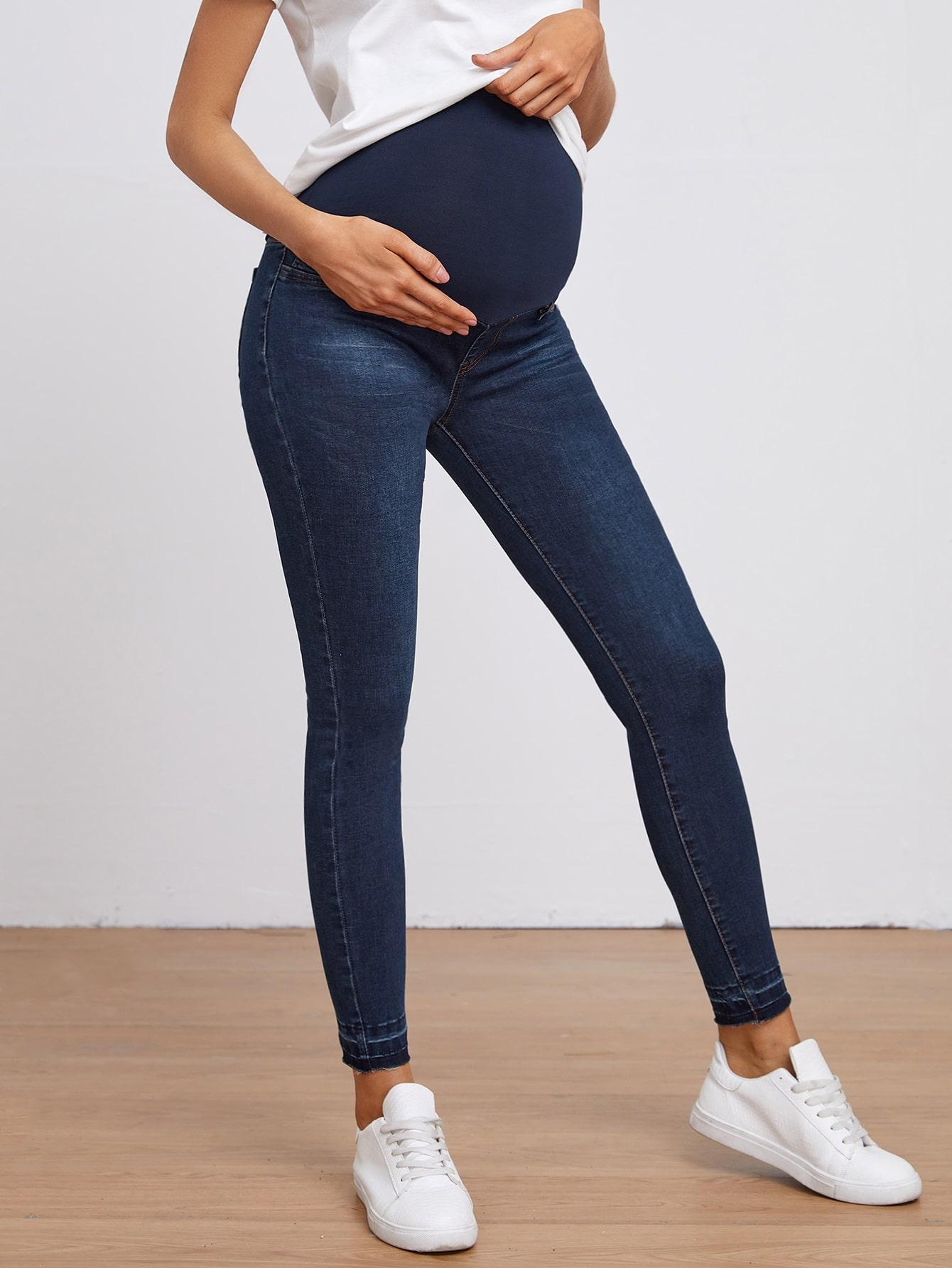 SPODNIE CIĄŻOWE JEANS