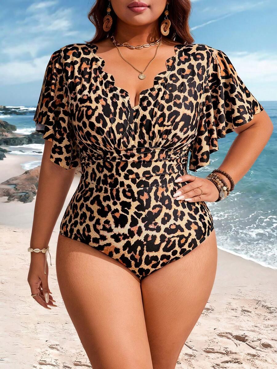 JEDNOCZĘŚCIOWY STRÓJ KĄPIELOWY ANIMAL PRINT