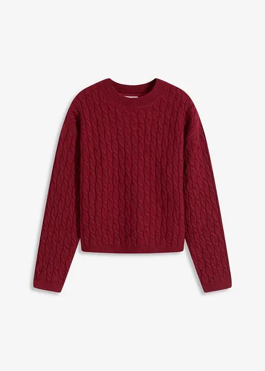 SWETER W WARKOCZE