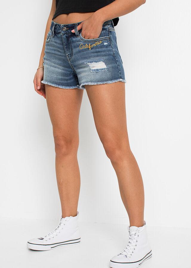 SPODENKI JEANSOWE DAMSKIE