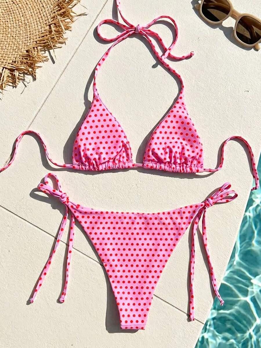 komplet bikini print 