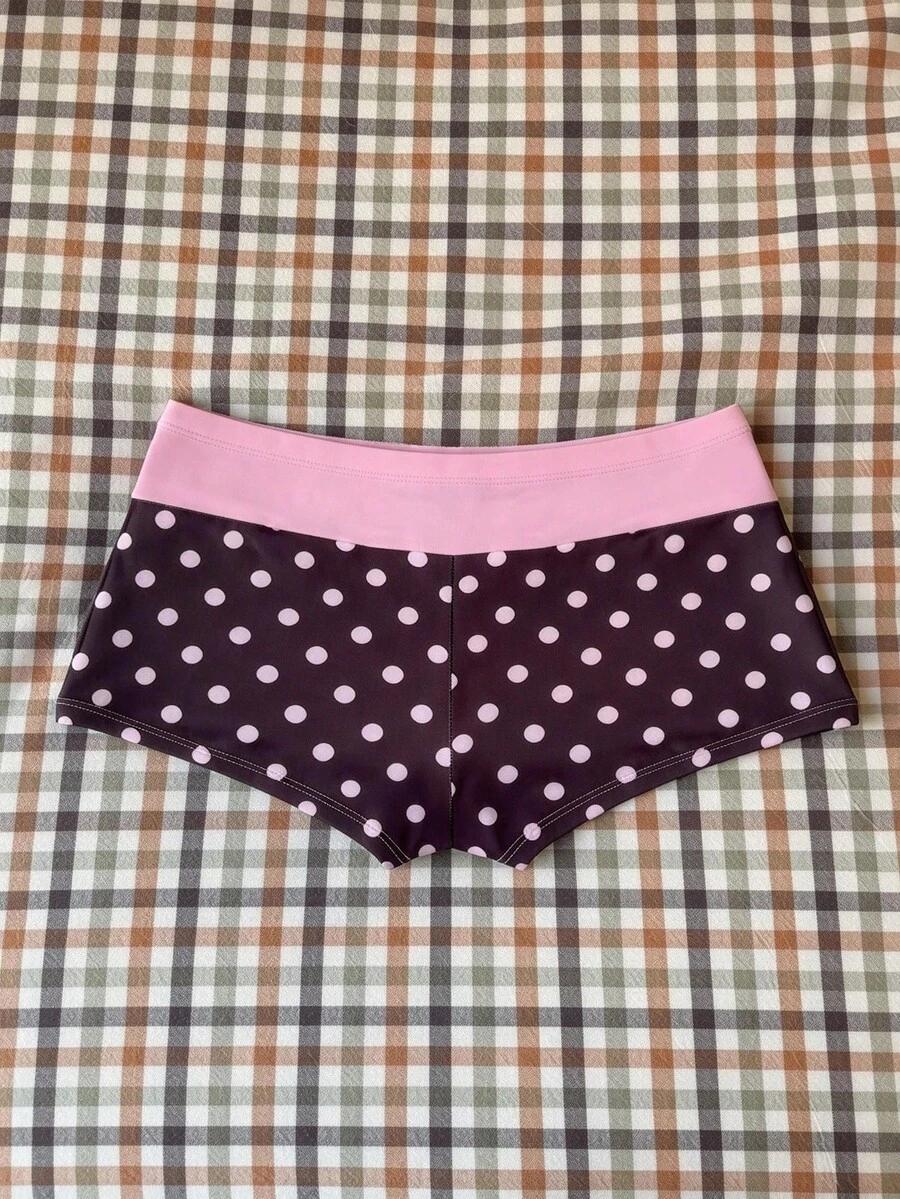 DÓŁ OD BIKINI W GROSZKI