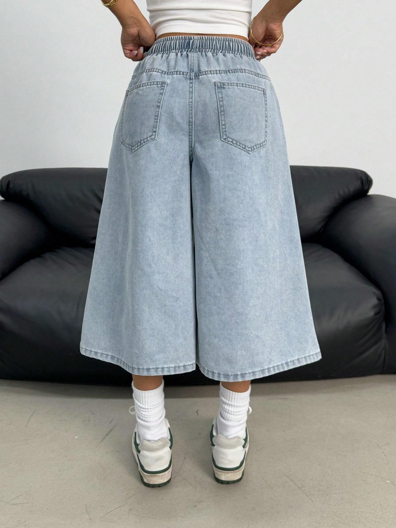 NIEBIESKIE SPODNIE JEANS