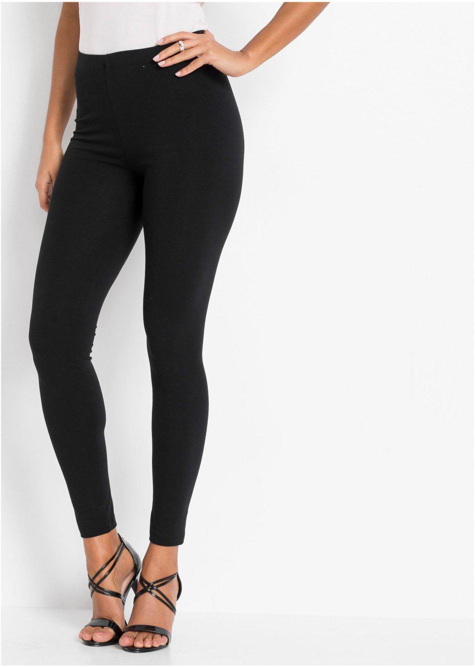 CZARNE KLASYCZNE LEGGINSY