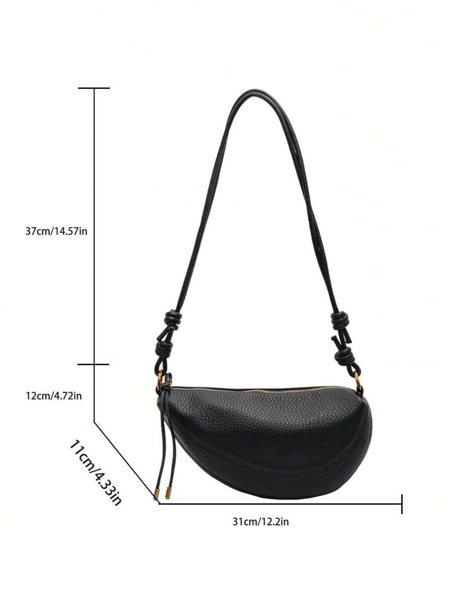 czarna torebka imitacja skóry