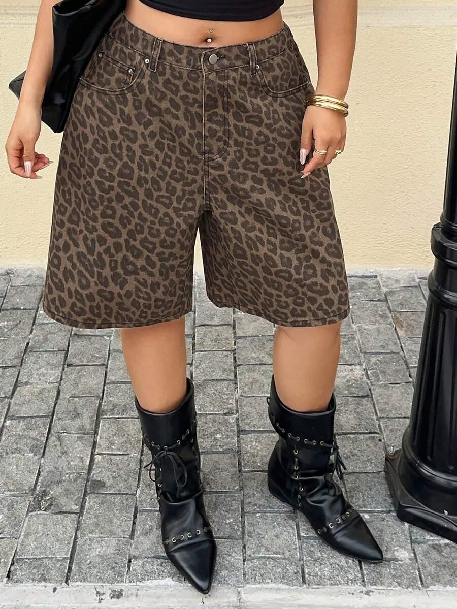 spodenki animal print