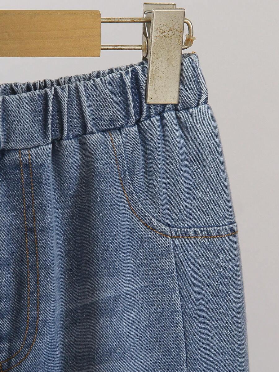 NIEBIESKIE SPODNIE JEANS