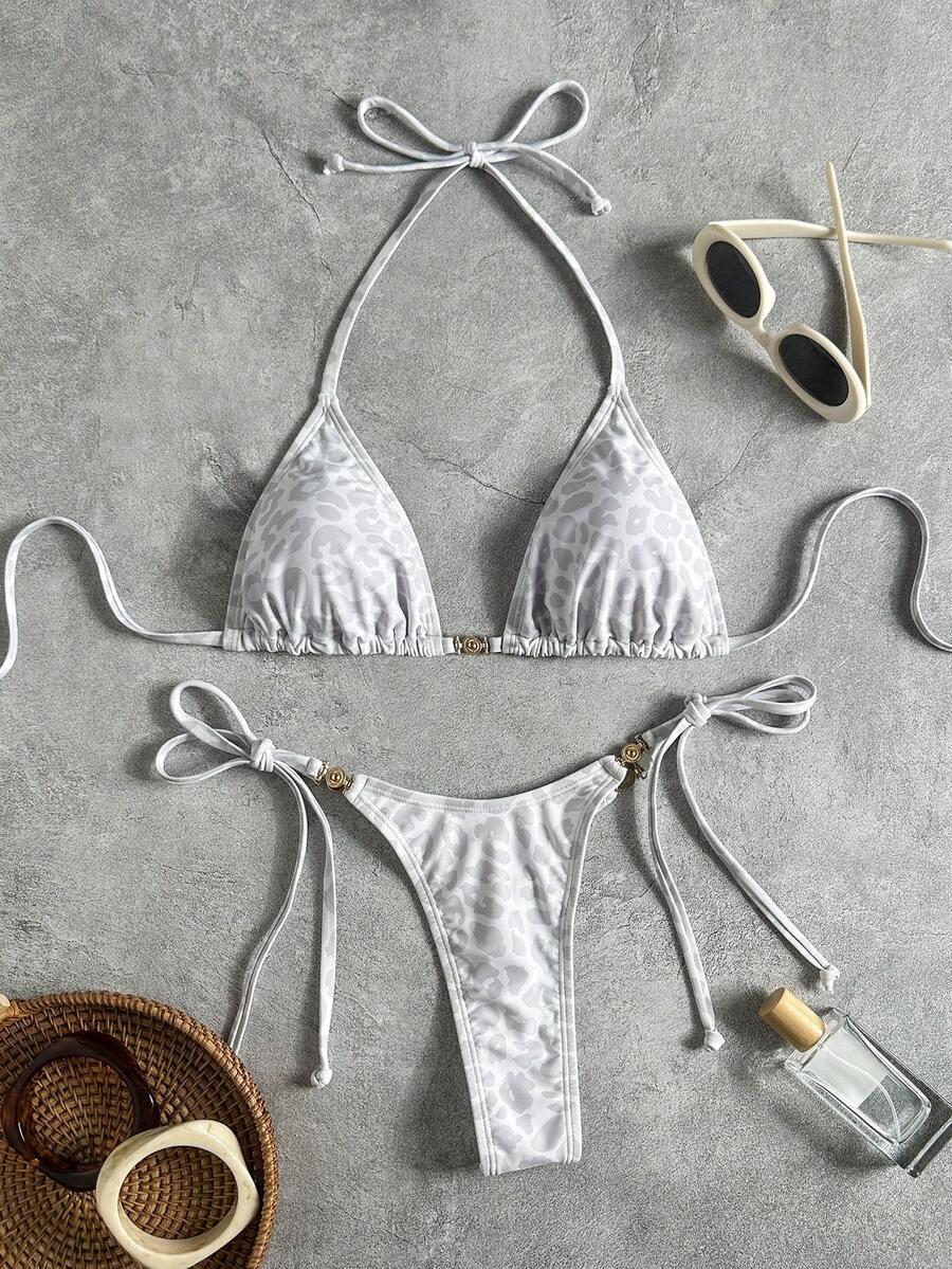 ZESTAW BIKINI W ZWIERZĘCY WZÓR