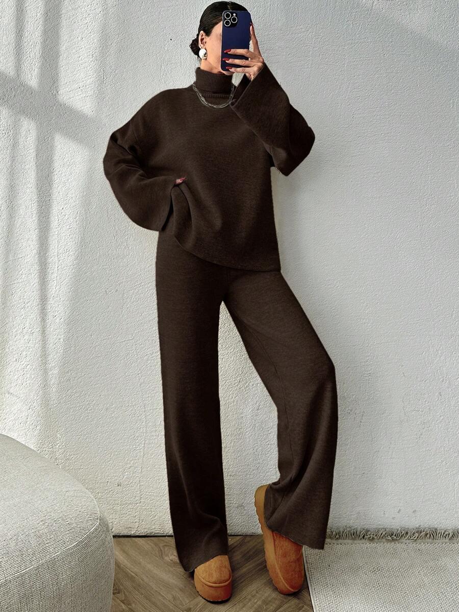 sweter spodnie komplet