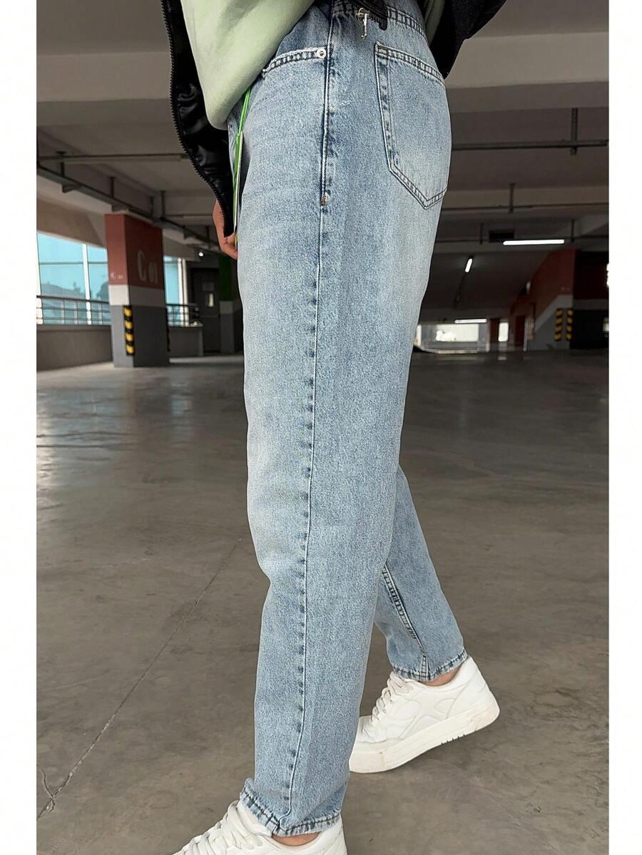 spodnie jeans prosta nogawka