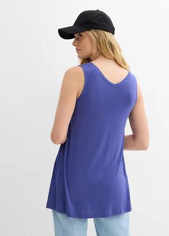 fioletowy top v-neck 