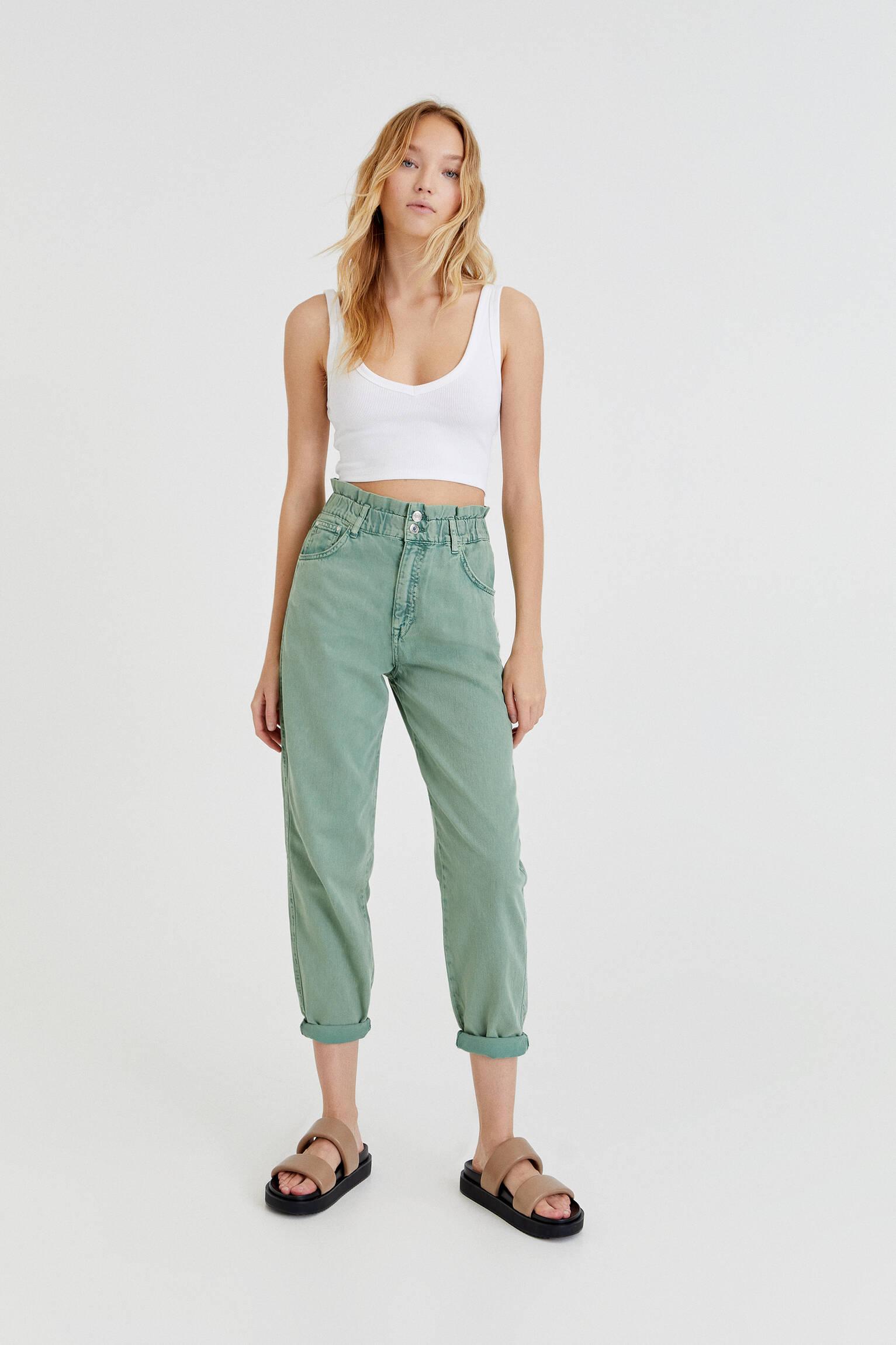 SPODNIE SLOUCHY JEANS