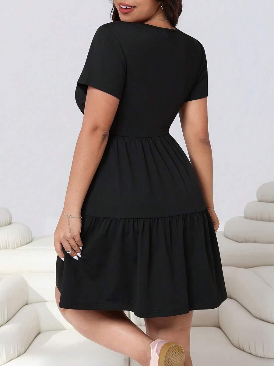 CZARNA SUKIENKA CASUAL
