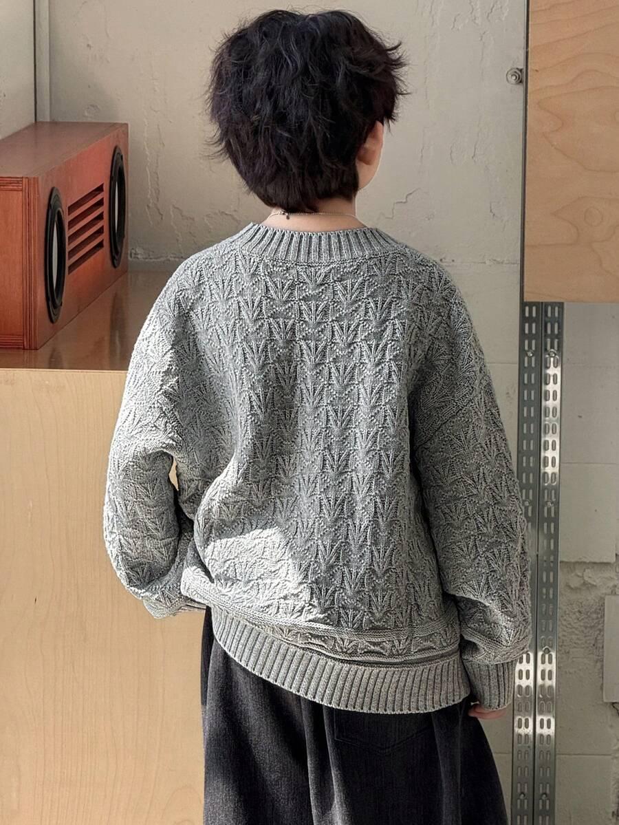 SWETER OVERSIZE CHŁOPIĘCY