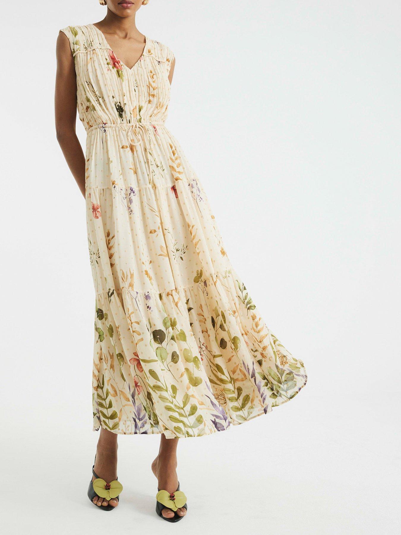 RIVER ISLAND SUKIENKA W KWIATY 