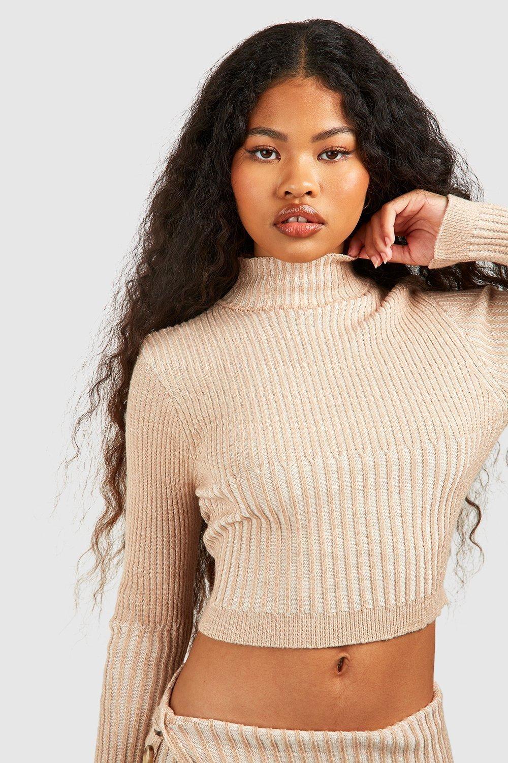 SWETER DAMSKI Z GOLFEM