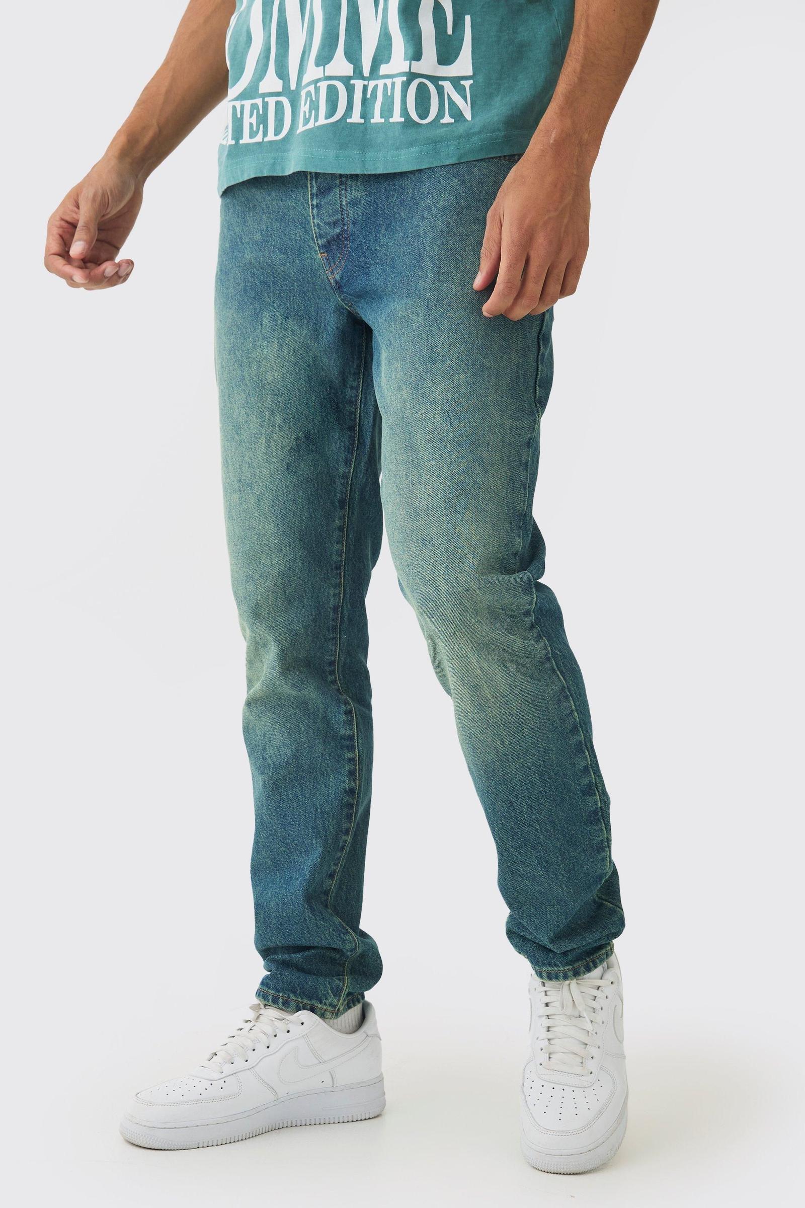 NIEBIESKIE SPODNIE JEANS