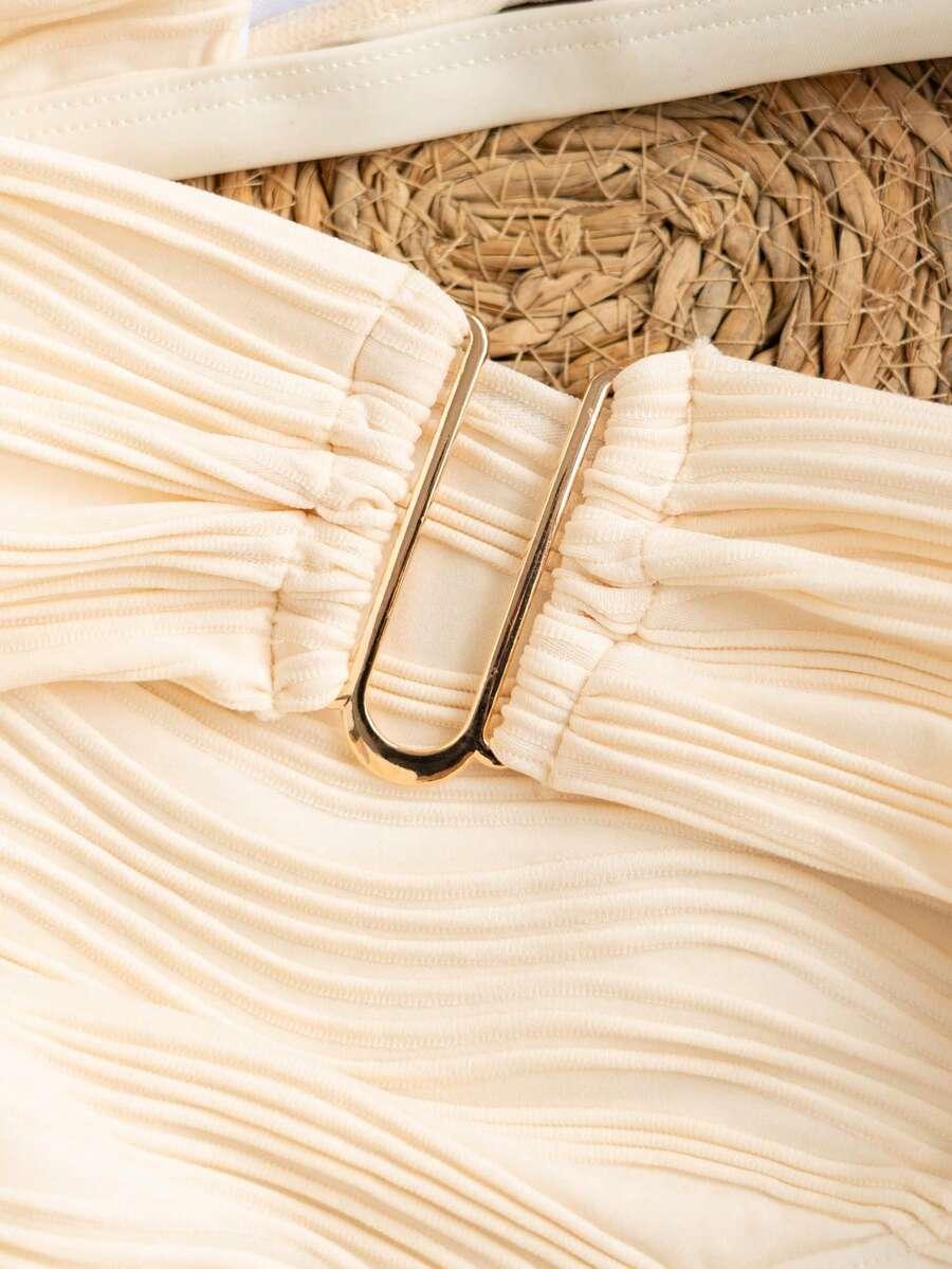 beżowa góra od bikini