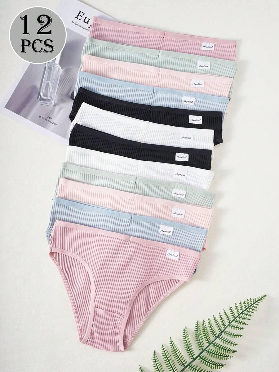 prążkowane majtki12-pack