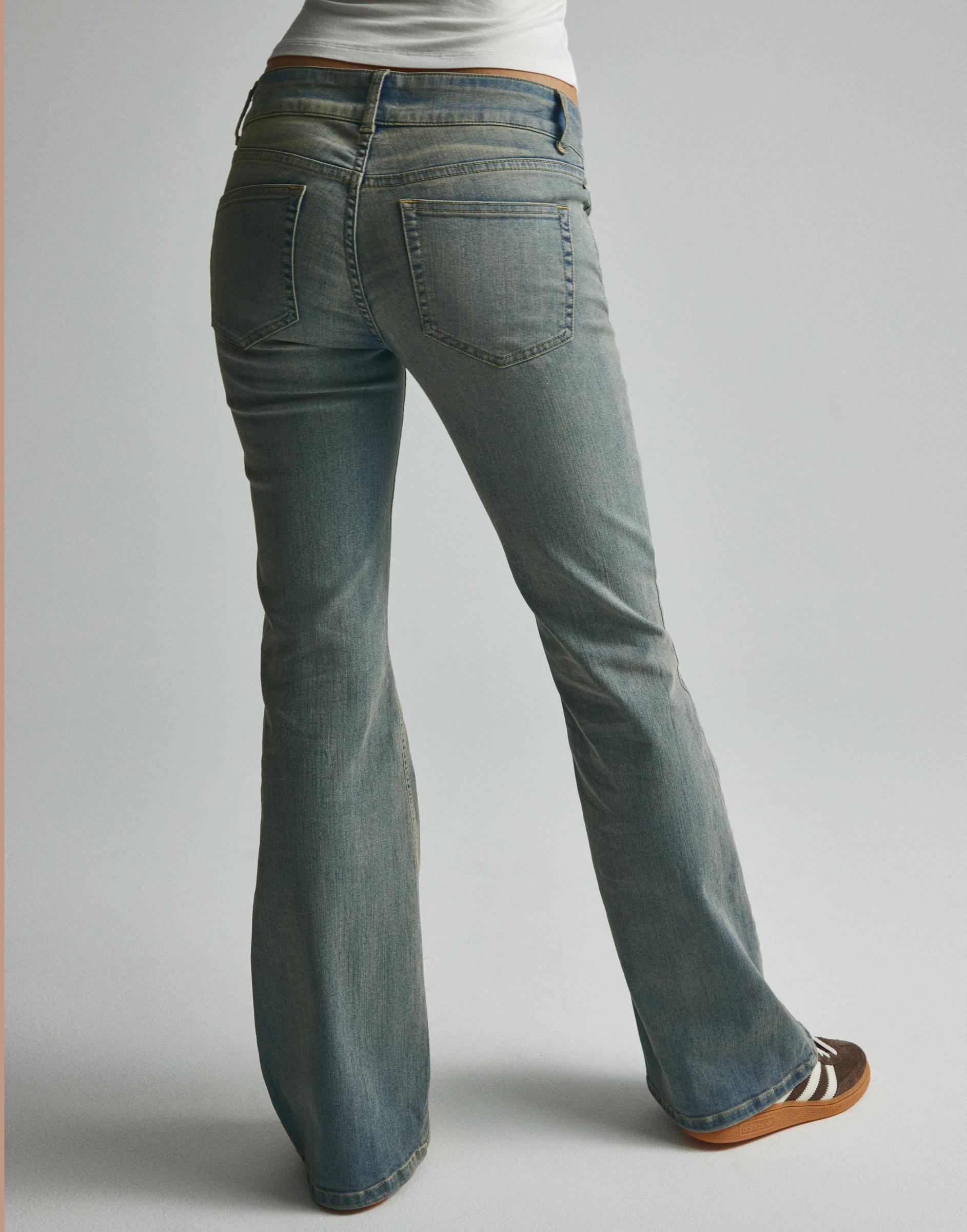 SPODNIE VINTAGE JEANS NISKI STAN BOOTCUT