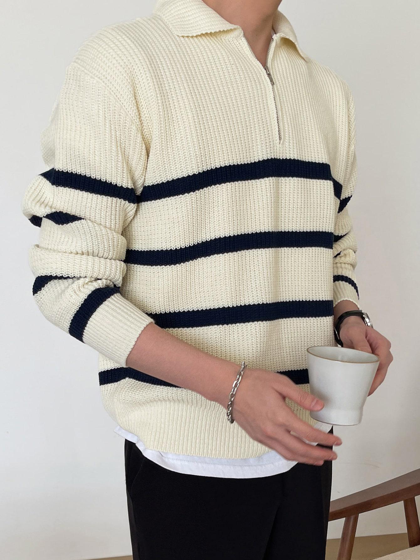 ECRU SWETER PASKI