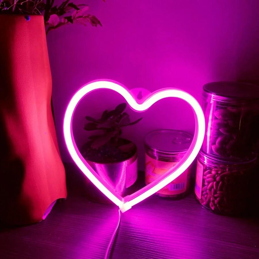 lampka led serce 