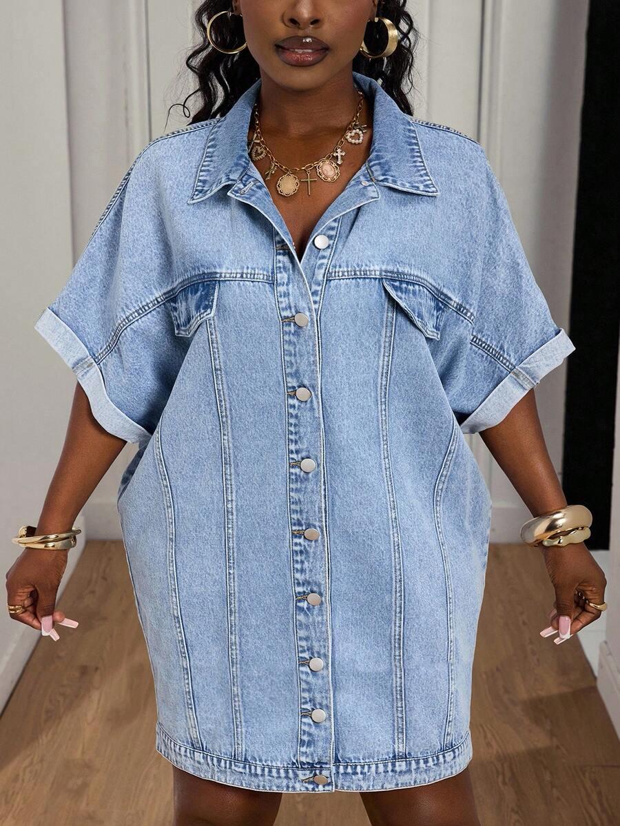 MINI SUKIENKA JEANS 