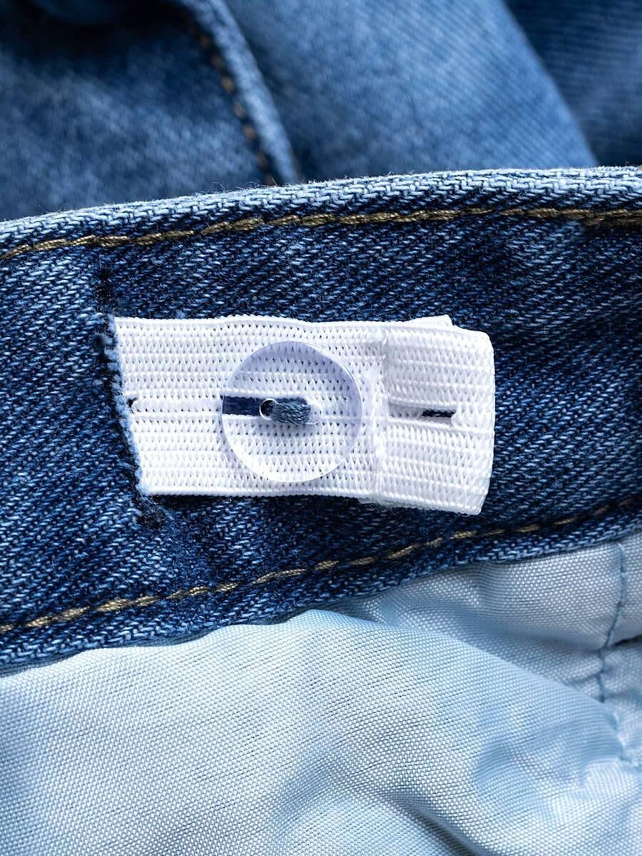 NIEBIESKIE SPODNIE JEANS