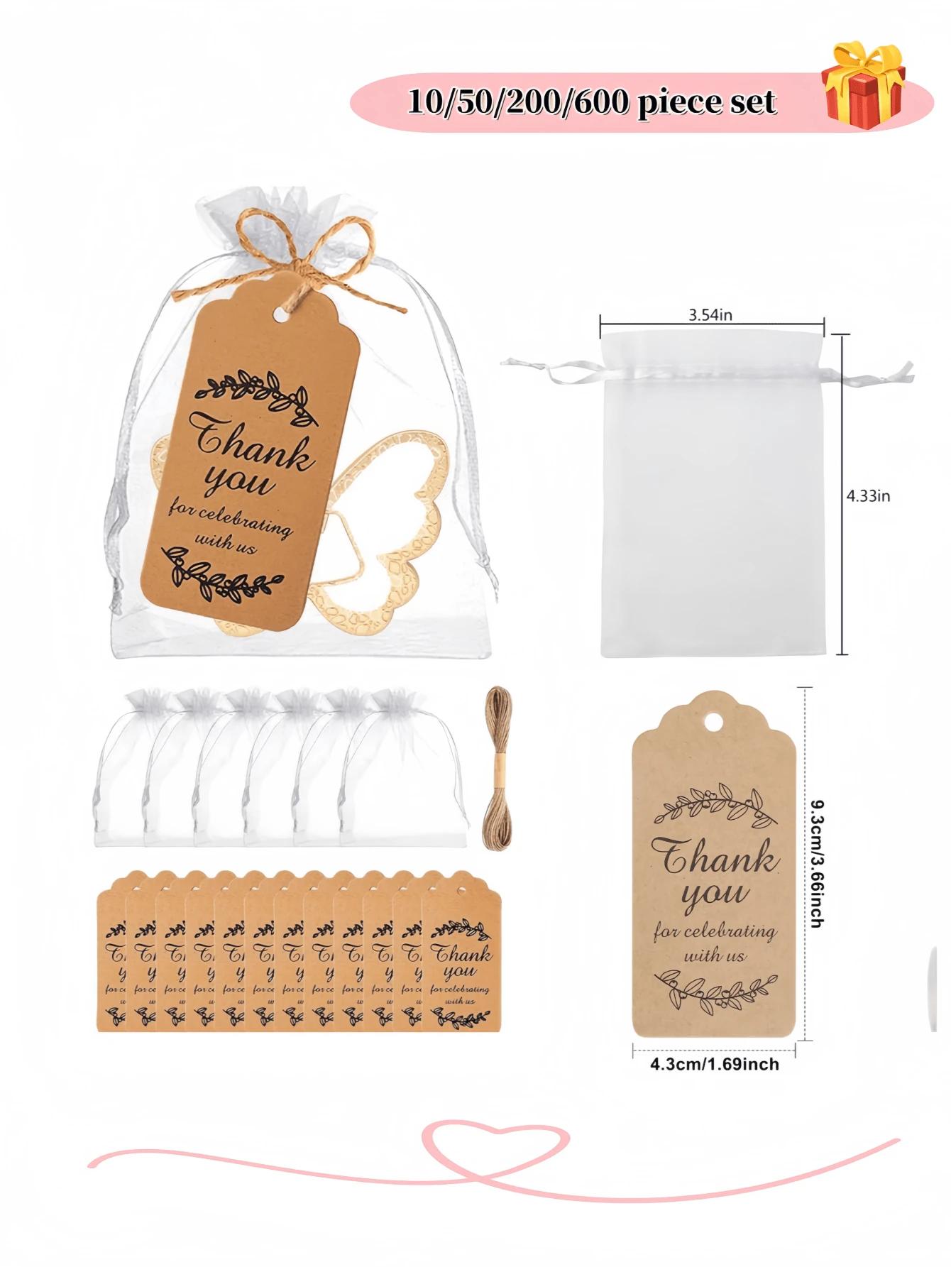 woreczki z podziękowaniami 25-pack