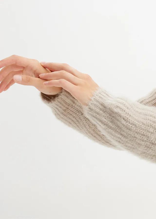 SWETER DAMSKI ROZPINANY DŁUGI RĘKAW