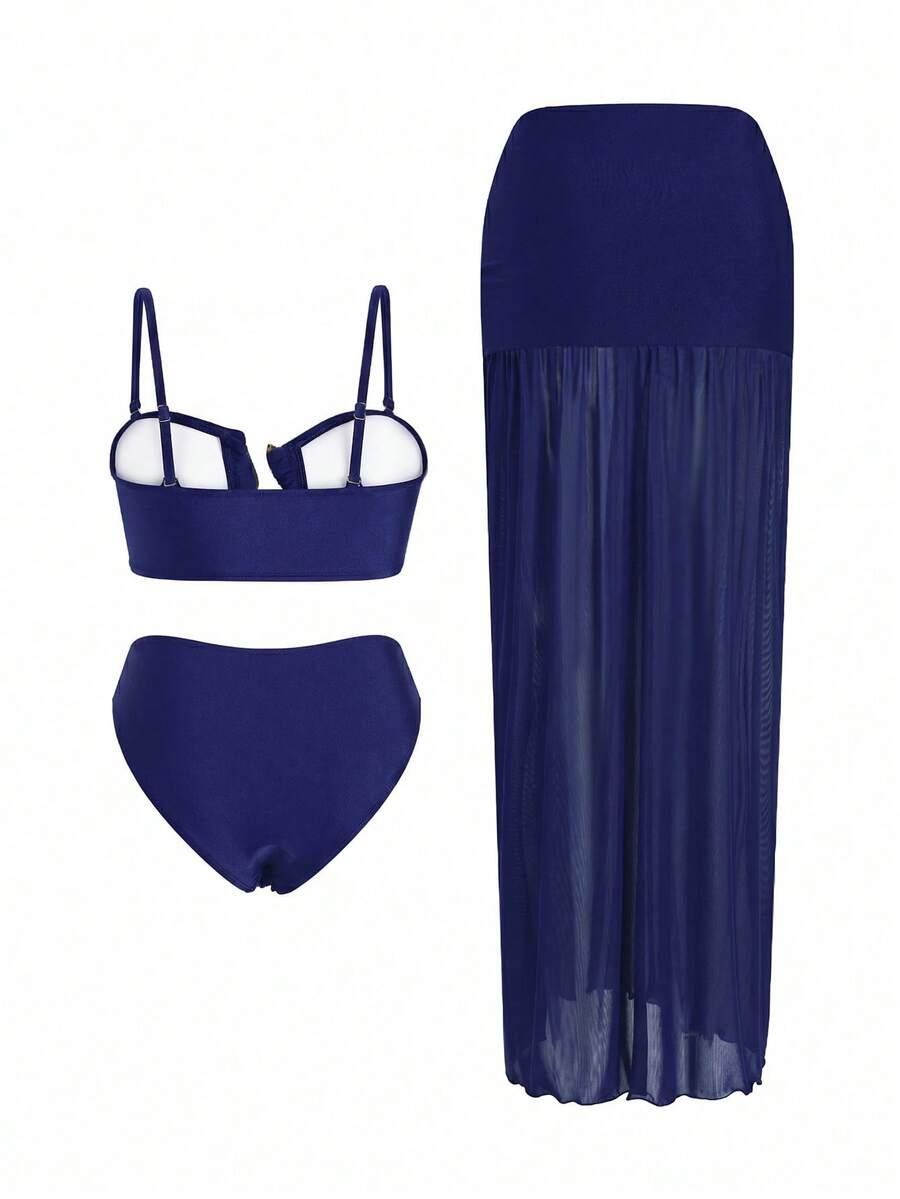 BIKINI DAMSKIE TRZYCZĘŚCIOWE