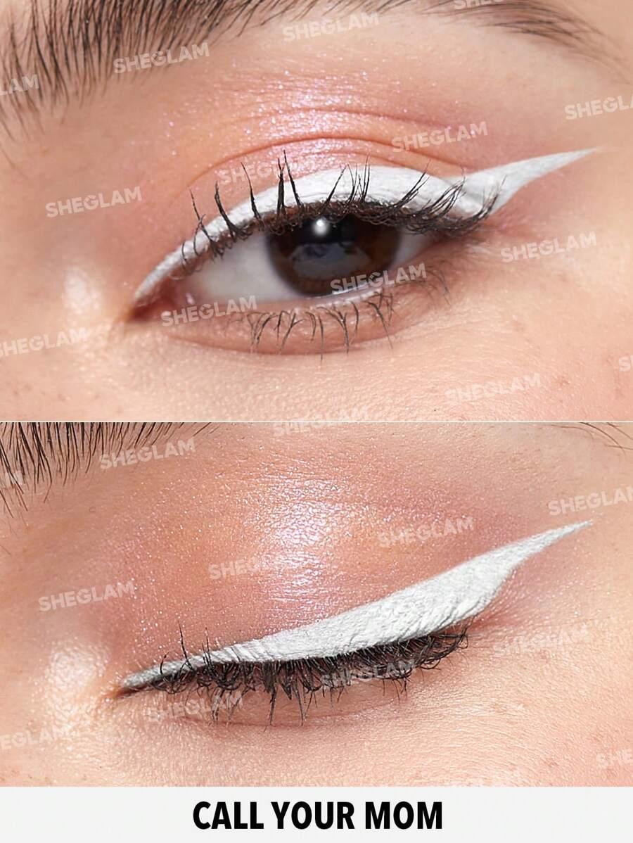biały wodoodporny eyeliner call your mom