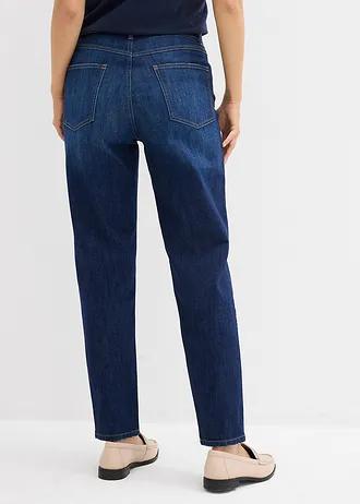 MOM JEANS DAMSKIE REGULAR BAWEŁNA WYSOKI STAN