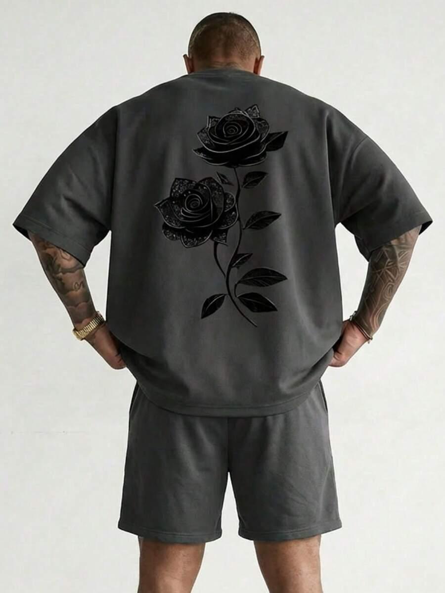 komplet t-shirt spodenki