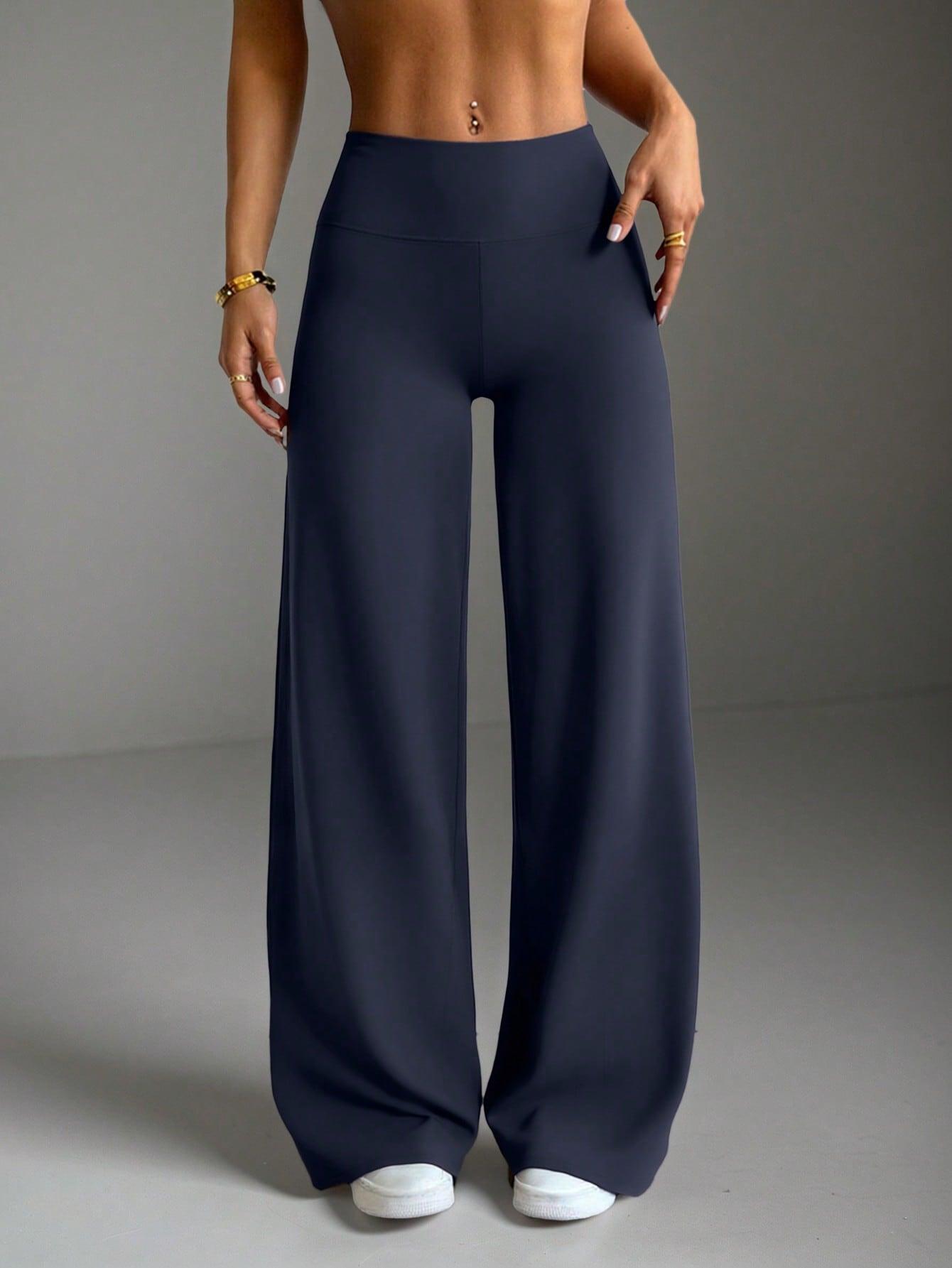 NIEBIESKIE SPORTOWE LEGGINSY