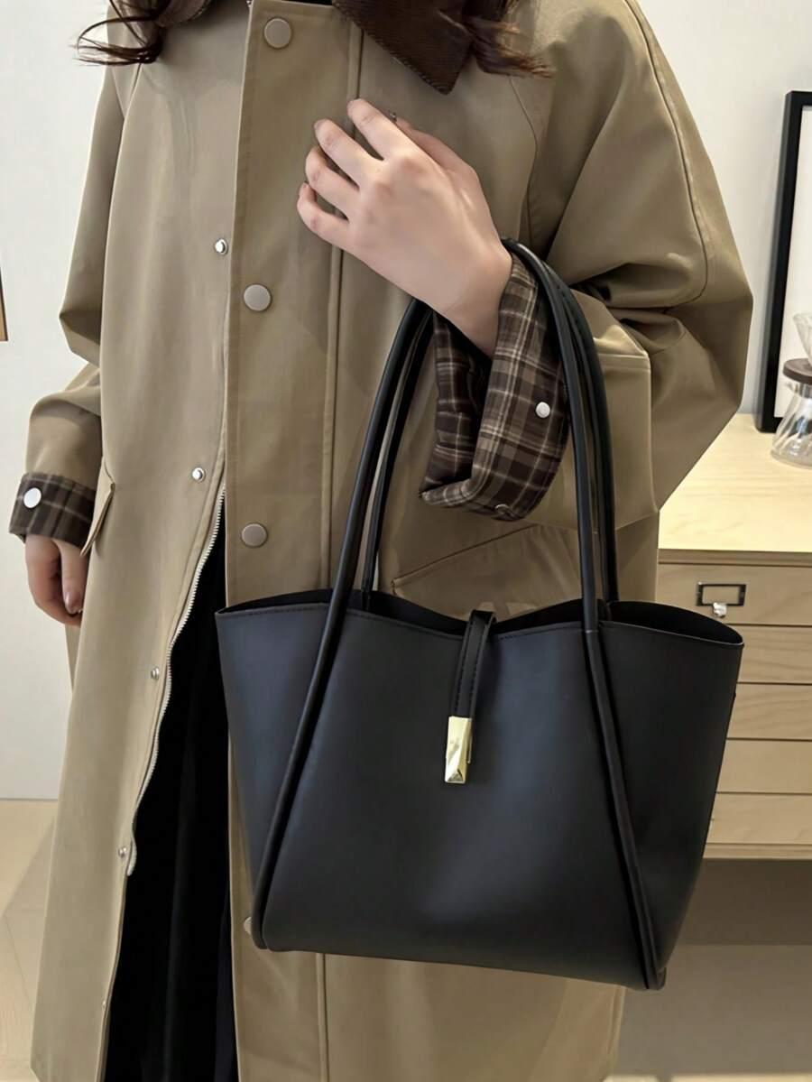 czarne torebka casual