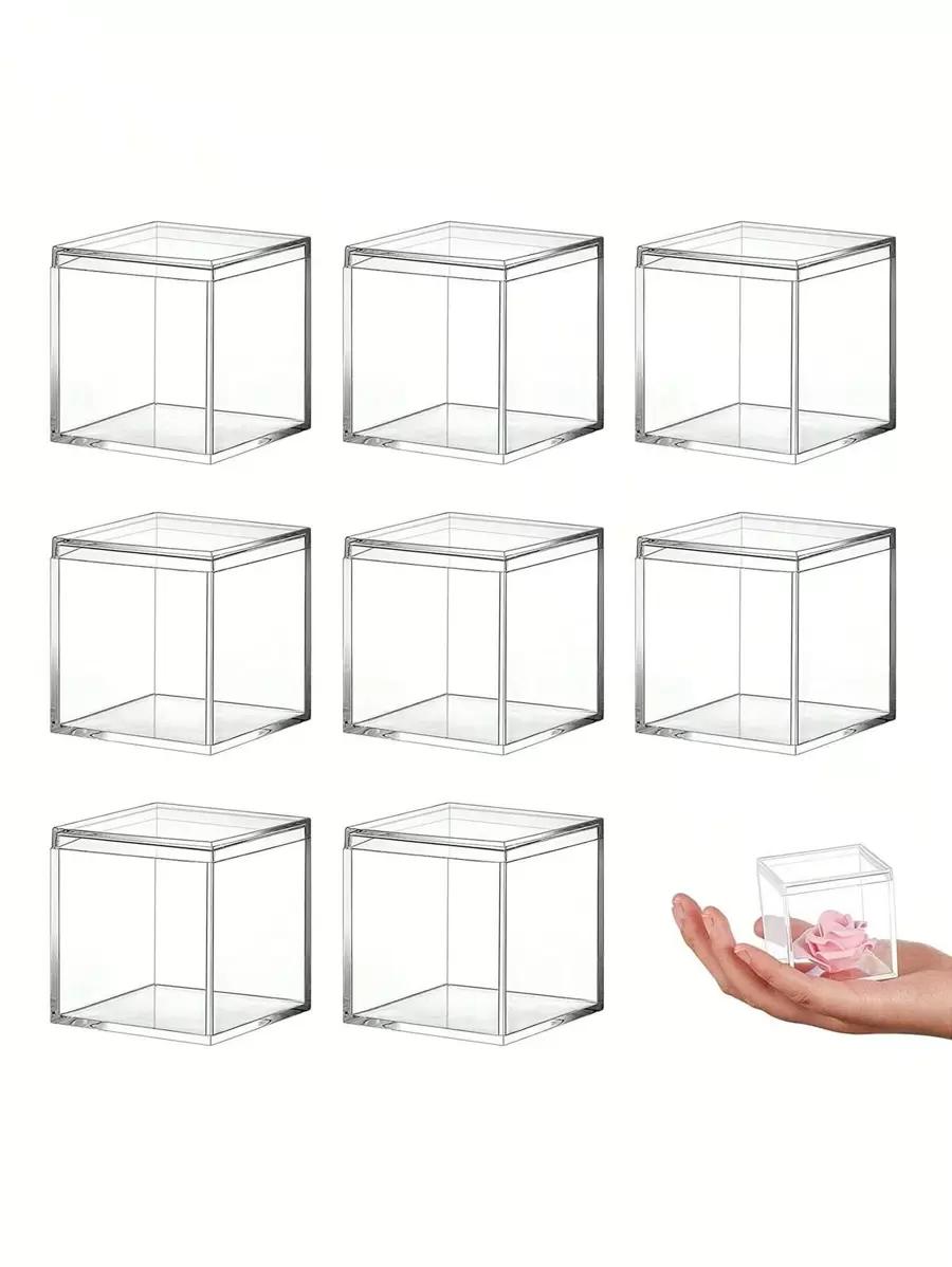 bezbarwne pojemniki 8-pack
