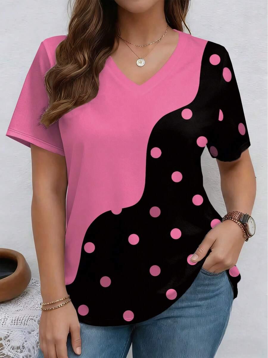 T-SHIRT KRÓTKI RĘKAW PRINT 
