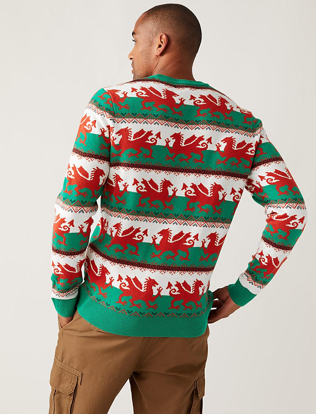 KLASYCZNY ŚWIĄTECZNY SWETER T30-6101M-ZZ